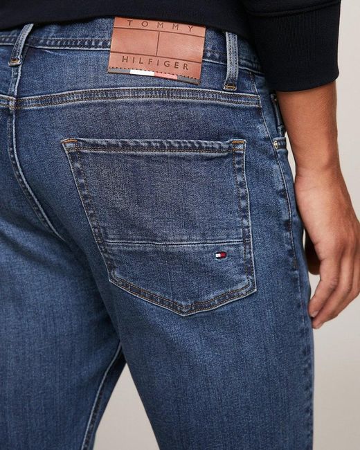 Tommy Hilfiger Blue Houston Th Flex Slim Tapered Jeans for men