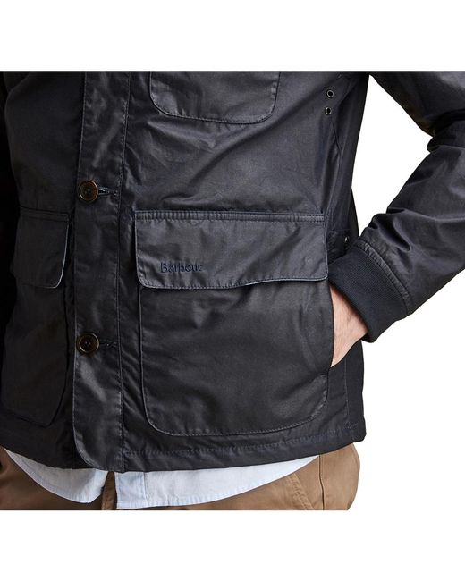 barbour kirkstile waxed cotton jacket