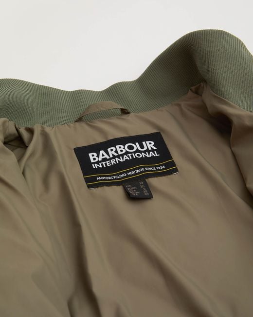 Barbour Green Pagan Quilted Jacket