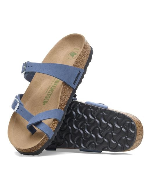 Birkenstock Blue Mayari Soft Vegan Synthetic Sandals