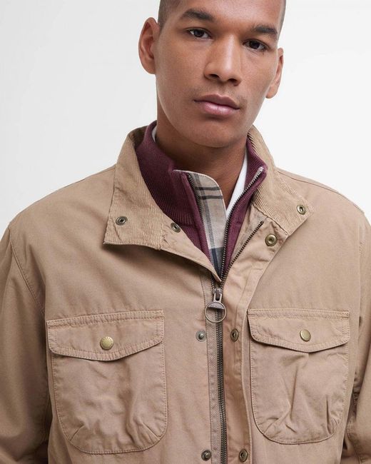 Barbour Natural Ogston Casual Jacket for men