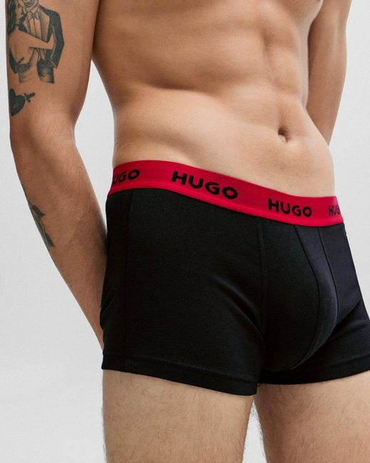 HUGO Red Triple Pack Trunks for men