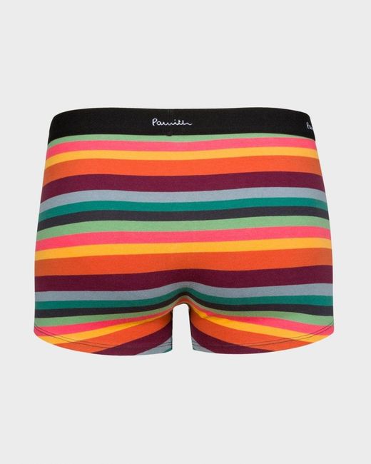 Paul Smith Black 3-Pack Artist Stripe Boxer Briefs for men