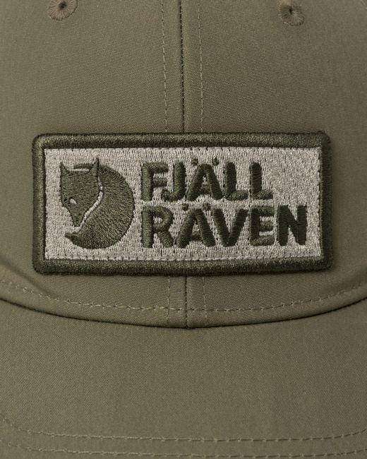 Fjallraven Green Langtradarkeps Cap