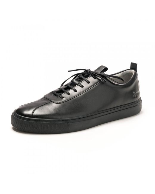 GRENSON Black Sneakers 1 (leather) for men