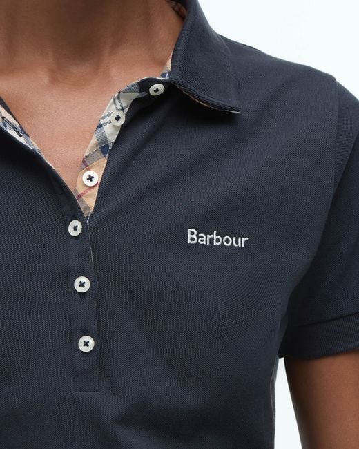 Barbour Blue Portsdown Top