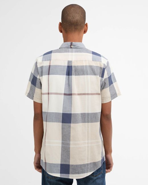 Barbour White Douglas Tailored Shirt for men