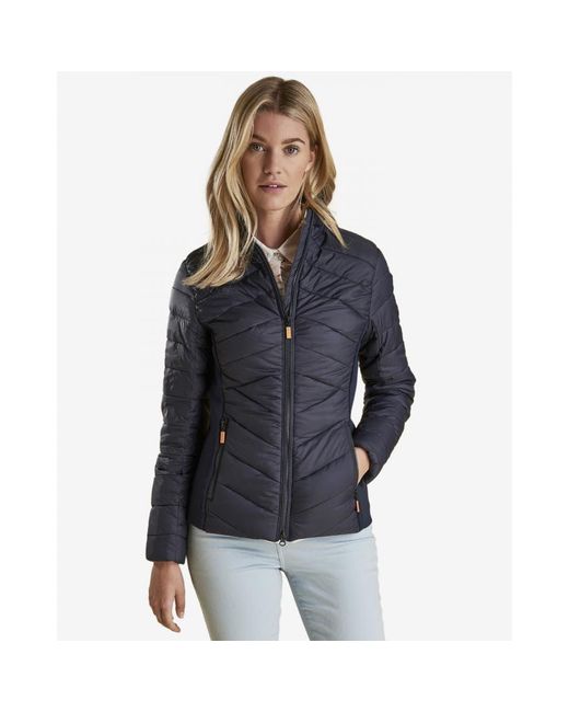 Barbour Longshore Quilted Jacket in Blue | Lyst