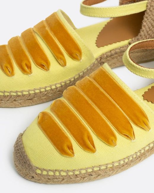 Penelope Chilvers Natural Low Mary Jane Dali Espadrille