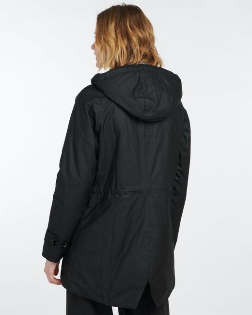 Barbour Black Cannich Wax Jacket