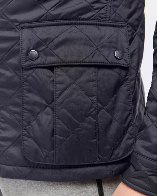 Barbour Blue Tourer Ariel Polarquilt Jacket for men