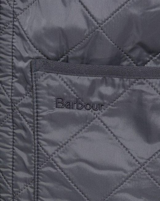 Barbour Blue Polarquilt Waistcoat/Zip-In Liner Size: L for men
