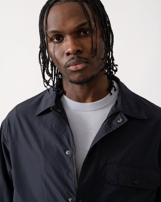 ARMANI EXCHANGE Blue Overshirt for men