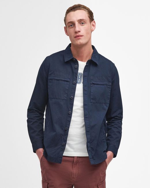 Barbour mens overshirt deals