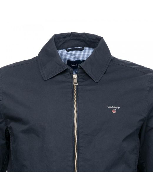 GANT O1. The Windcheater Mens Jacket in Blue for Men | Lyst Canada