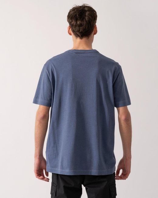 Gant Blue Short Sleeve Sunfaded T-Shirt for men