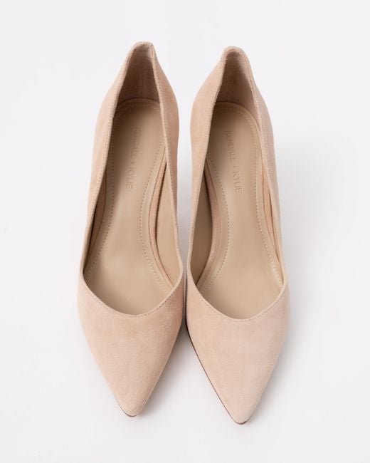 Kendall + Kylie Natural Brianna Apricot Court Heels
