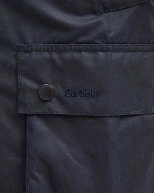 Barbour Blue Ashby Wax Jacket for men