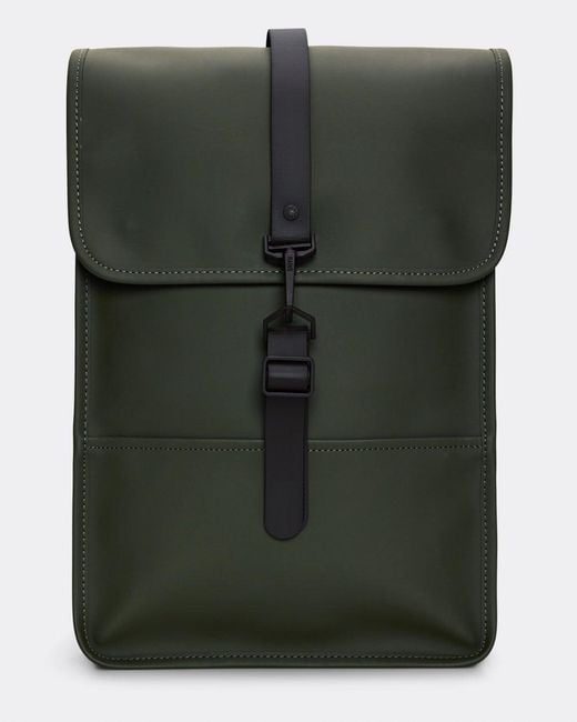 Rains Green Backpack Mini