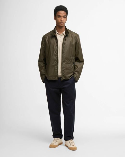 Barbour Green Tyneside Wax Jacket for men