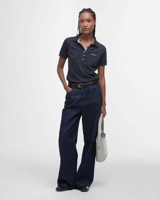 Barbour Blue Portsdown Top
