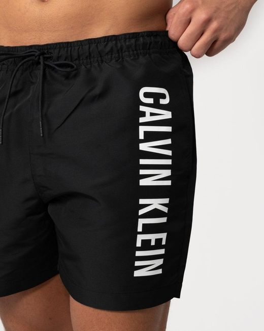 Calvin Klein Multicolor Intense Power Medium Drawstring Swimshorts for men
