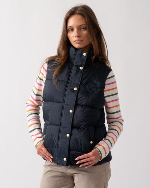 Joules Blue Reversible Gilet