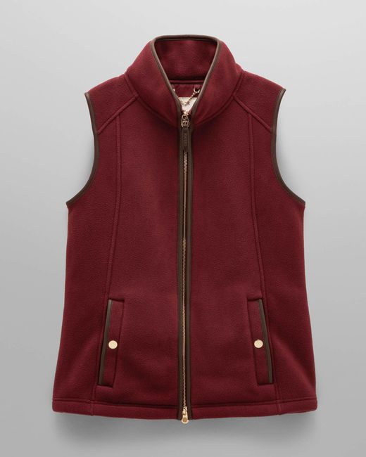 Joules Red Heritage Gilet