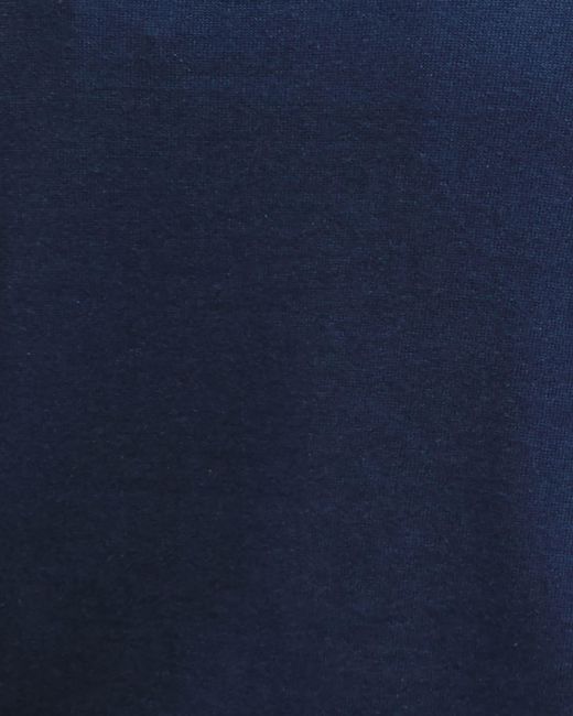 Barbour Blue Pima Cotton Crew Sweatshirt for men