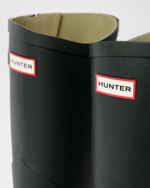 Hunter Black Balmoral Mkii Side Adjustable Boot
