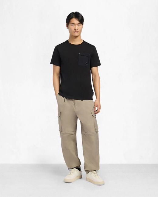 Moose Knuckles Black Dalon T-Shirt for men