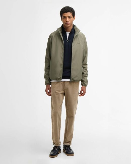 Barbour Green Korbel Waterproof Jacket for men