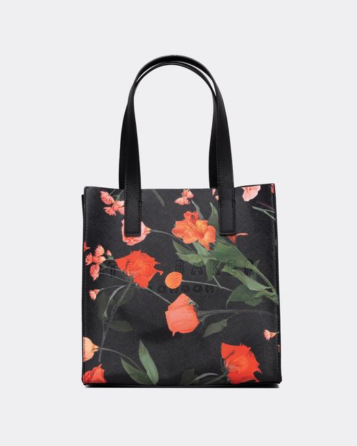 Ted Baker Black Fleucon Floral Print Small Icon