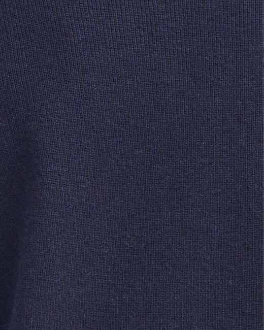 Barbour Blue Crawley Funnel Neck Jumper Size: M for men