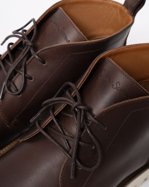 Oliver Sweeney Brown Fatima Chukka Boots for men
