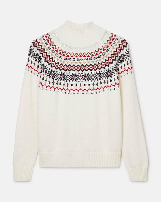 Joules White Alba Jumper