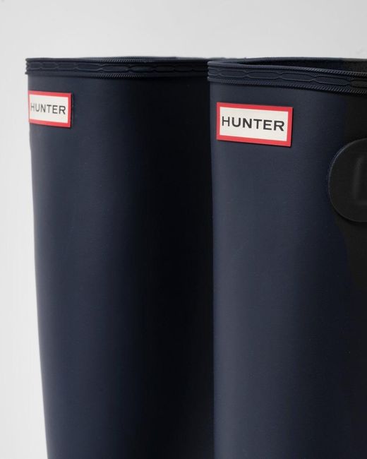 Hunter Blue Original Tall Wellies