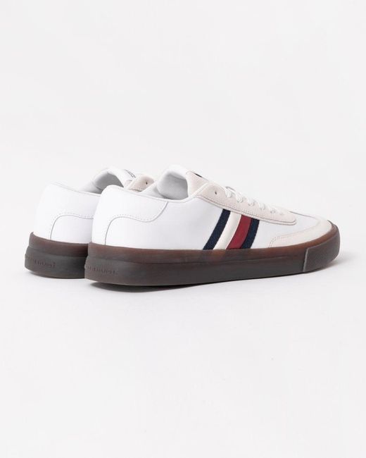 Tommy Hilfiger White Th Cupset Terrace Trainers Uk8 Eu42 for men