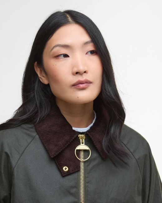 Barbour Brown Luella Wax Jacket