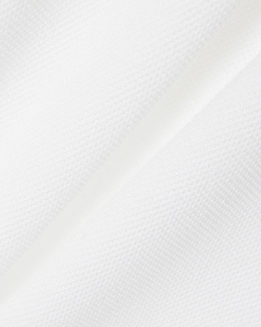 Lacoste White Original.12.12 Slim Fit Petit Piqué Cotton Polo Shirt for men