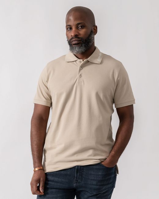 Emporio Armani Natural Beach Polo for men