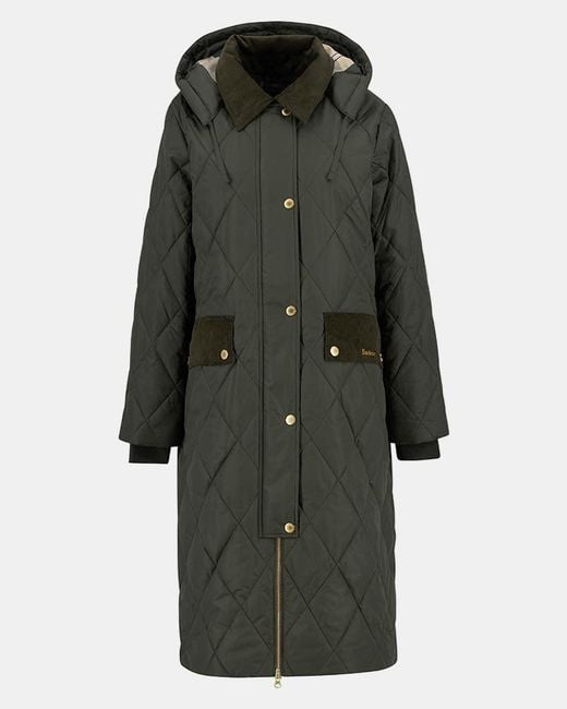 Barbour Gray Meredith Quilted Jacket