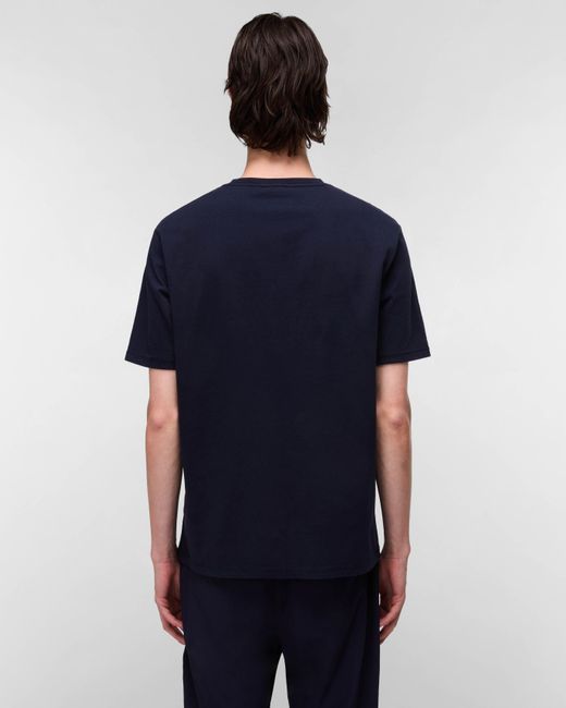 Napapijri Blue Badge Short Sleeve T-Shirt for men