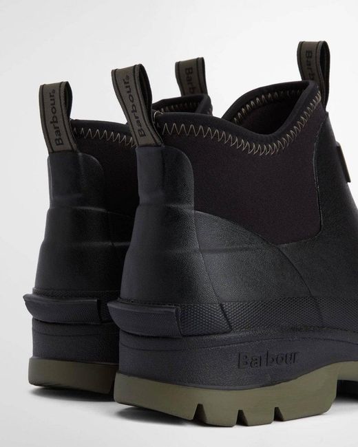 Barbour Black Ridge Wellies for men