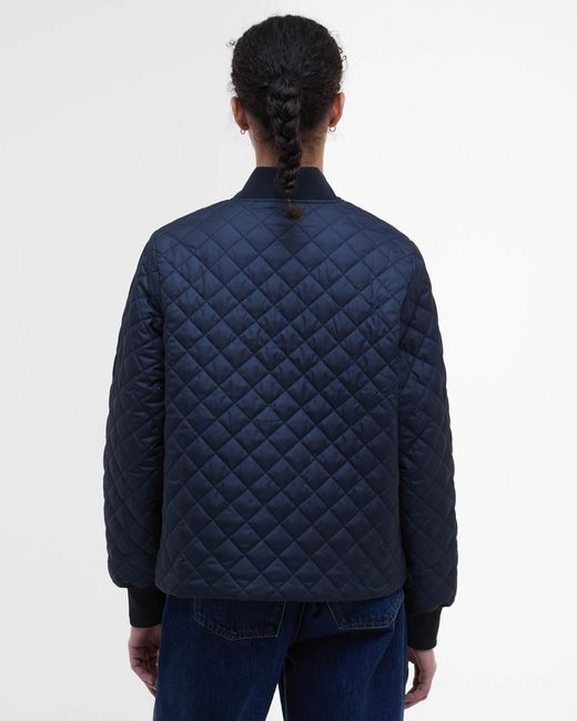 Barbour Blue Reyna Quilted Jacket