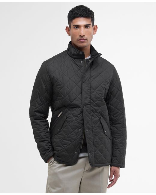 Barbour Blue Chelsea Sportsquilt Jacket for men