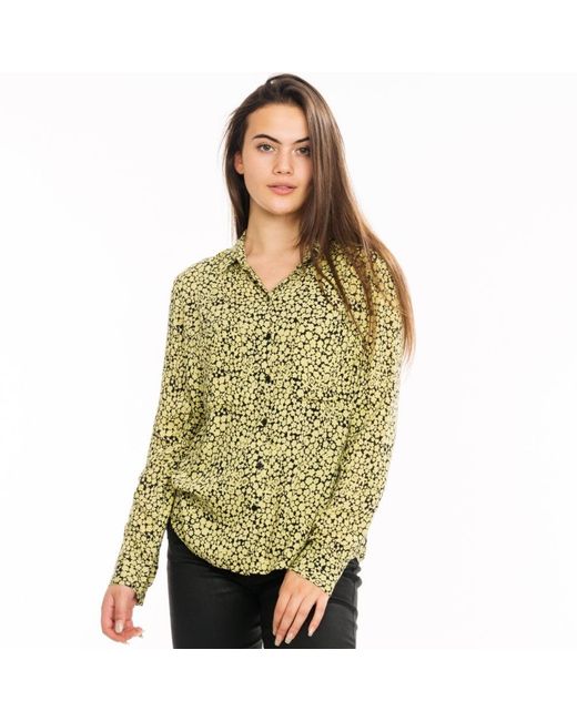 Samsøe & Samsøe Green Milly Aop Shirt 7201