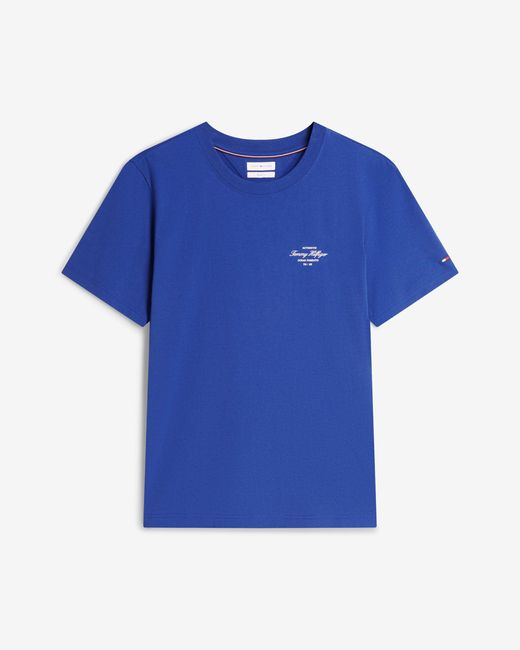 Tommy Hilfiger Blue Nautical Back Photo T-Shirt for men
