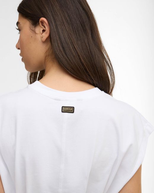 Barbour White Alexis Top