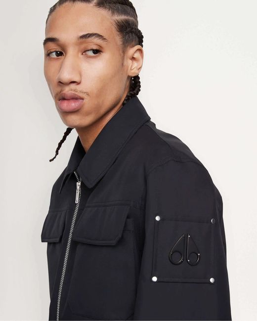 Moose Knuckles Blue Jacques Jacket for men